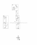 Camshaft Crankshaft Lubrication Piston Diagram and Parts List for 216802-0108-E1  Briggs and Stratton Engine